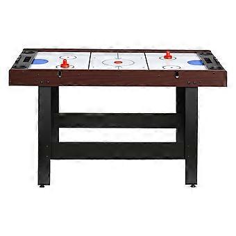 Tavolo da gioco combinato 4 in 1: Air Hockey, Poker, Calcio balilla, Ping Pong 55", Tavolo da Air Hockey Multi Combinazione