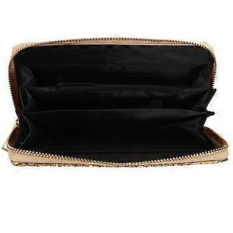 Ladies Long Wallet Creative Stylish Shiny Wallet for Women 1Pcs Zippered Handbag