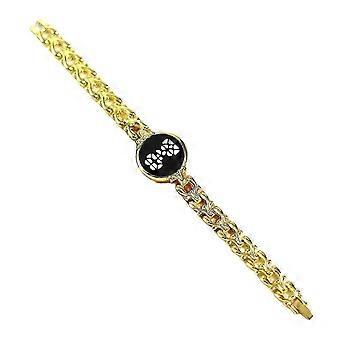 Elektroniczny zegarek Sterowanie dotykowe Dekoracyjny metalowy pasek Mini Retro Girls Led Digital Watch do codziennego życia