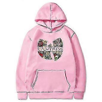Herfst Nieuwe Hip Hop Streetwear Mode Hoody met Wu Tang Grafische Print & Fleece Pullover voor Casual Herenkleding