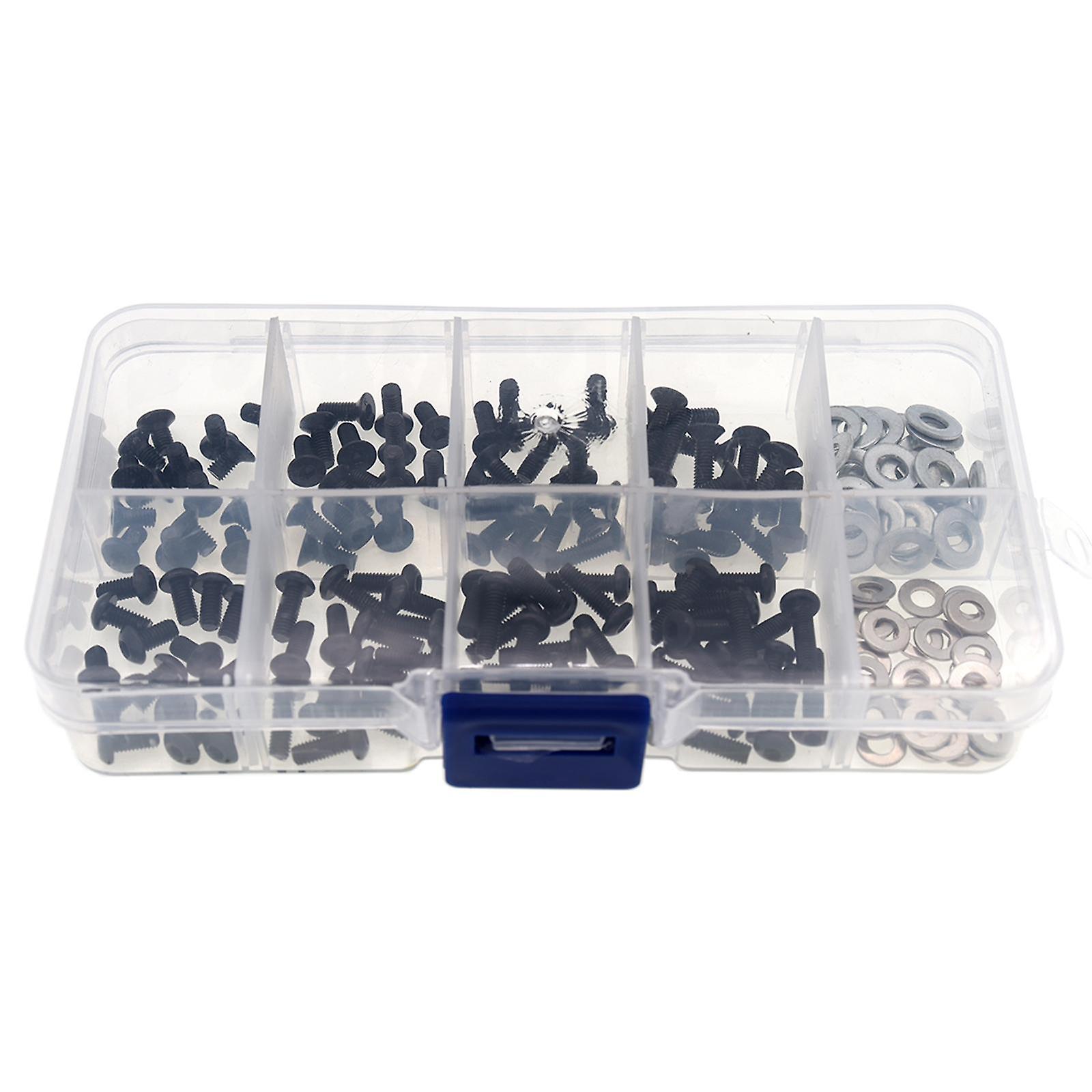 180/Set Metal RC Screw Kits for HSP HPI Kyosho D90 Src10 1/10 RC Model Car