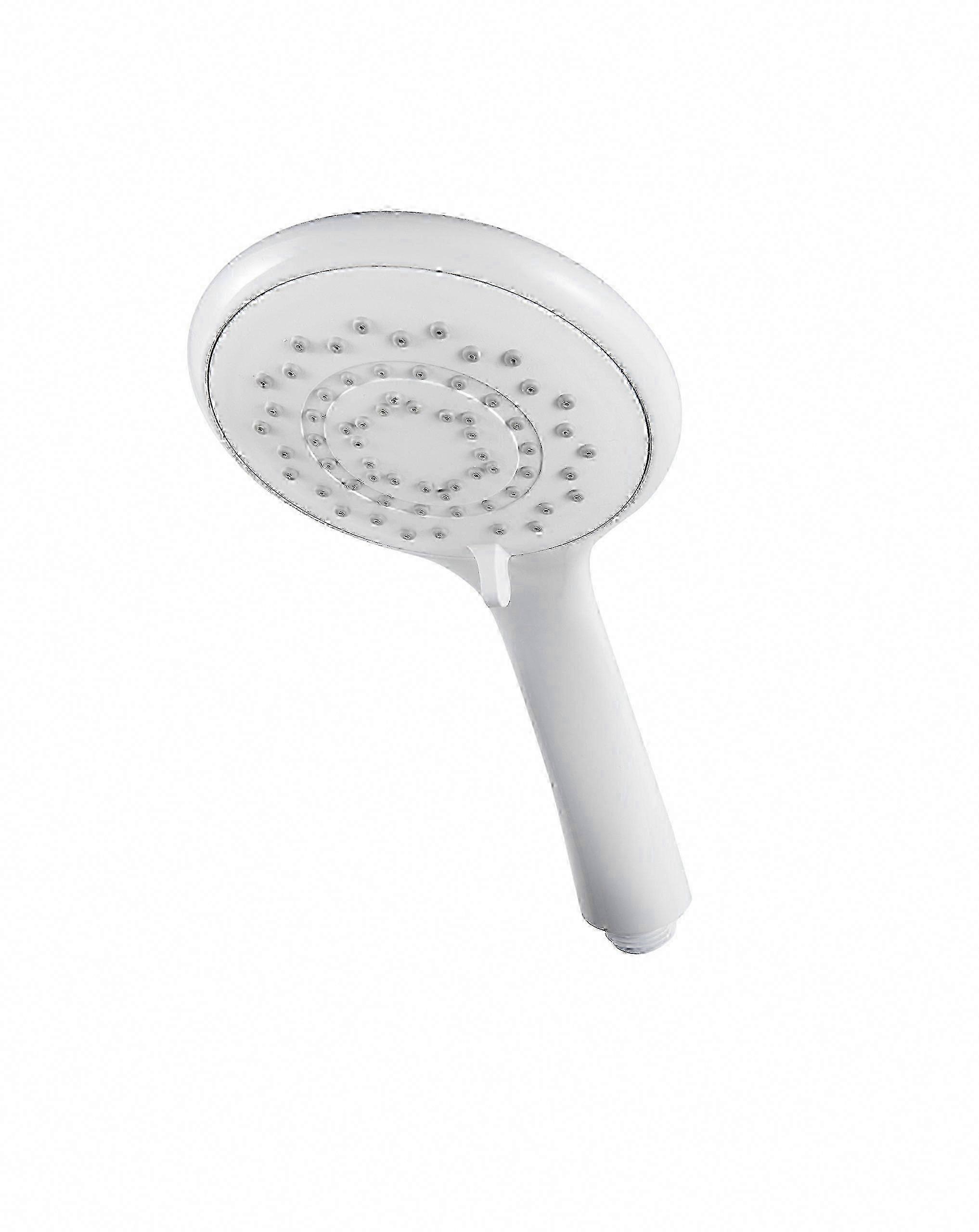 White Shower Head for Bathroom and Kitchen Use