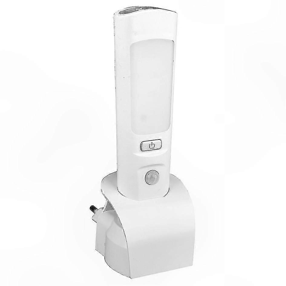 Motion Activated LED Flashlight with Rechargeable Battery and 60-Detection Range