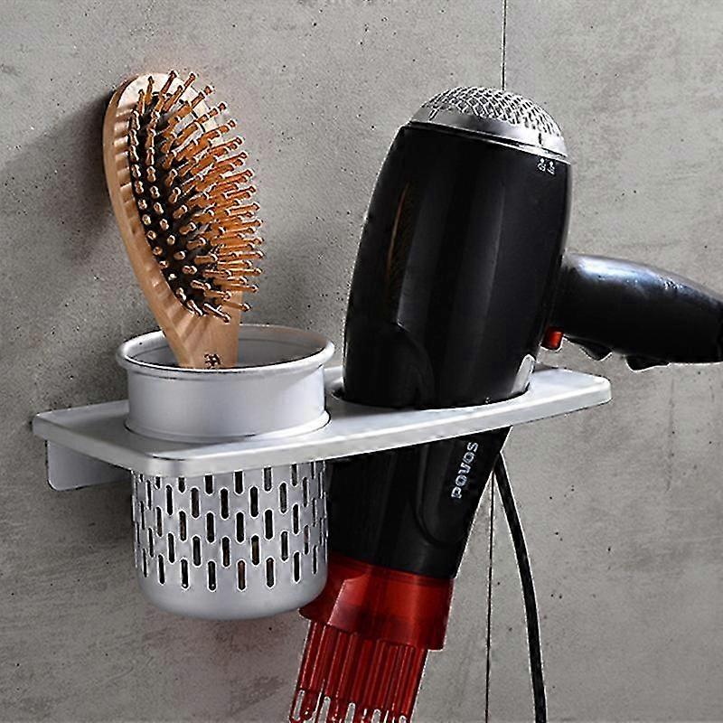 Wall-Mount Hair Dryer Bracket