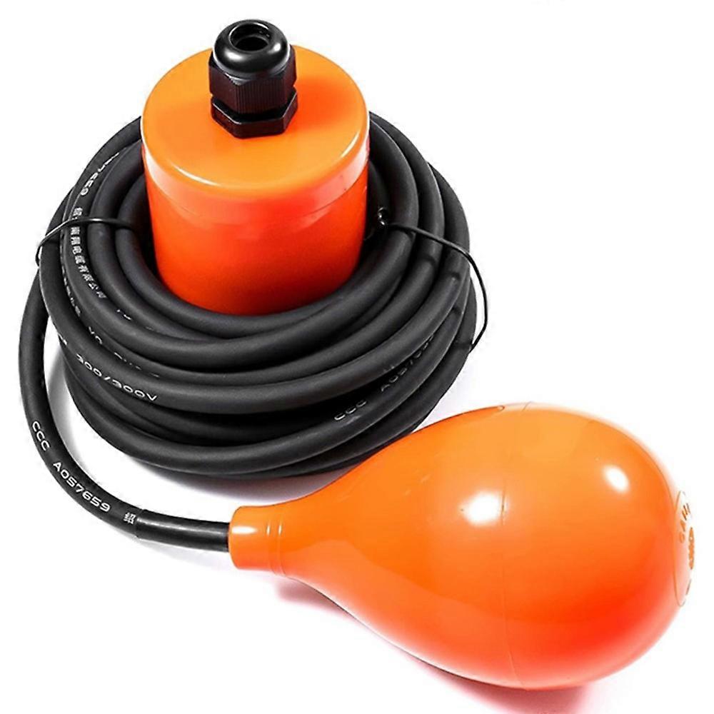 Acid and Alkali-Resistant Cable Float Switch - Suitable for Sump Pumps and Wastewater Level Control