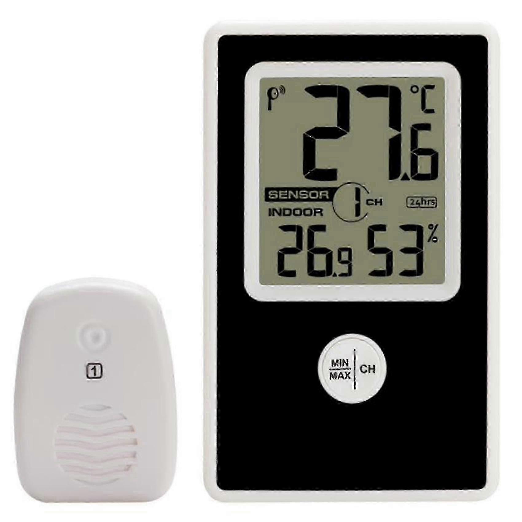 Wireless Thermometer, LCD Display, Indoor Temperature Measurement Tester