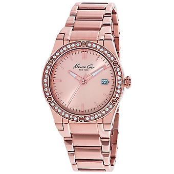 Kenneth cole classic Women's Analog Quartz Watch with Stainless Steel Bracelet Plated in Gold 10022786