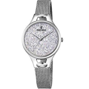 Festina Mademoiselle Quartz Analog Women's Watch with Stainless Steel Bracelet F20331/1