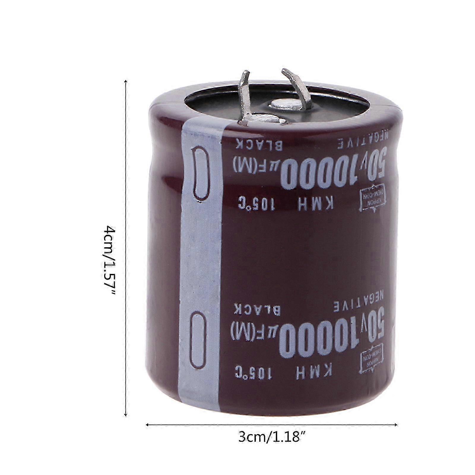 10000uF 50V High-Stability Snap-In Capacitor
