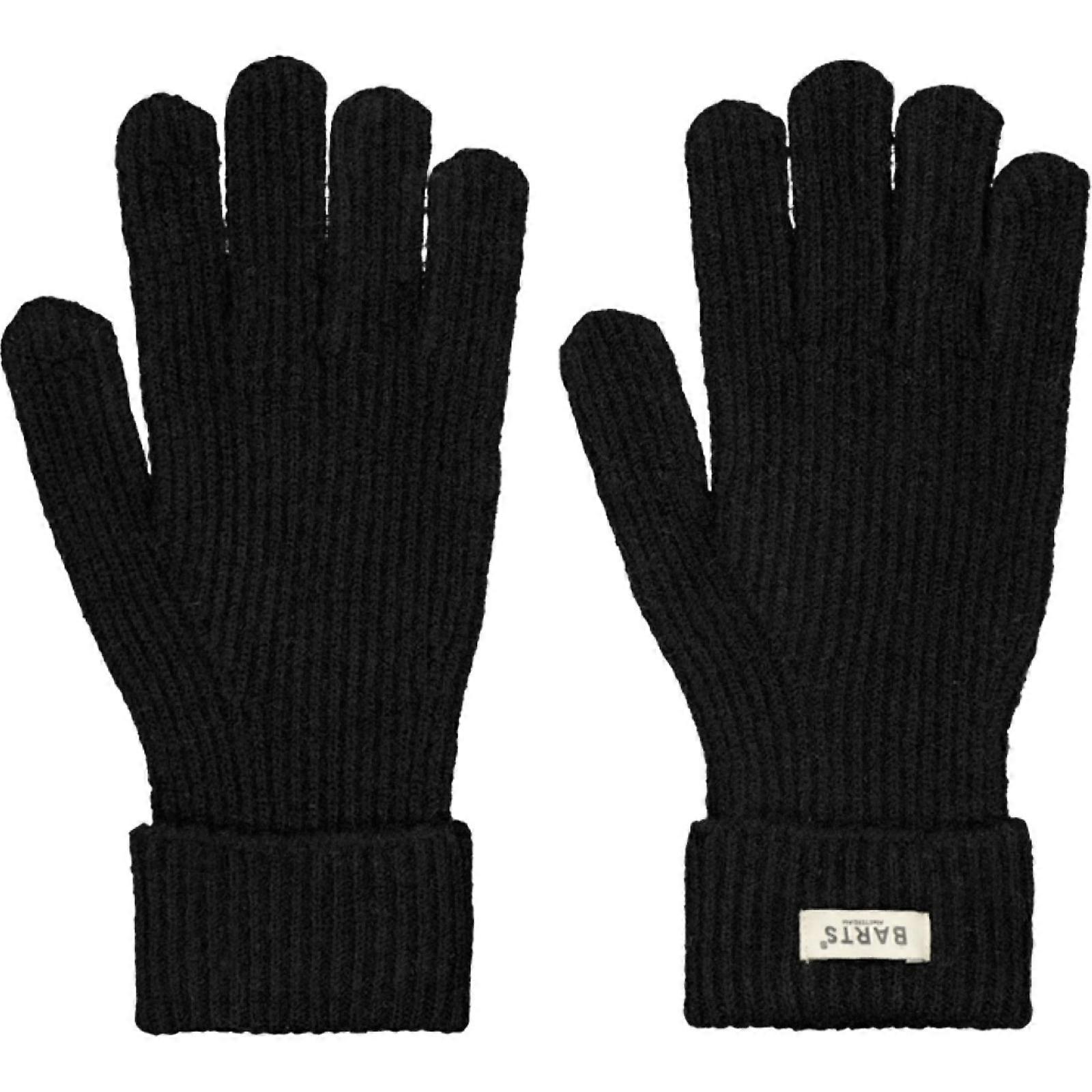 Barts Womens Darty Soft Rib-Knit Gloves