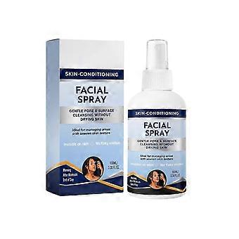 Moisturizing Cleansing Spray, Fine Mist, with Sodium Hyaluronate & Aloe Vera Extract, Refreshing Multi-Session Care, Makeup Preparatory, No Rinse Conv