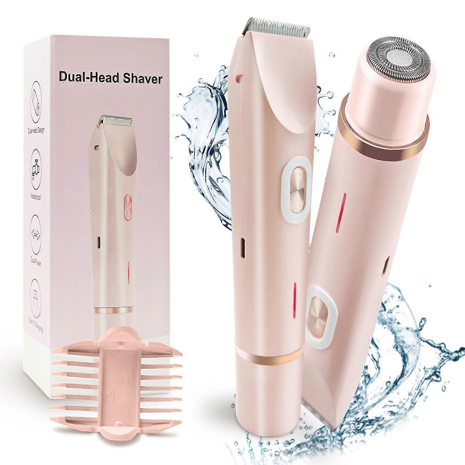 Waterproof Pink Bikini & Body Trimmer