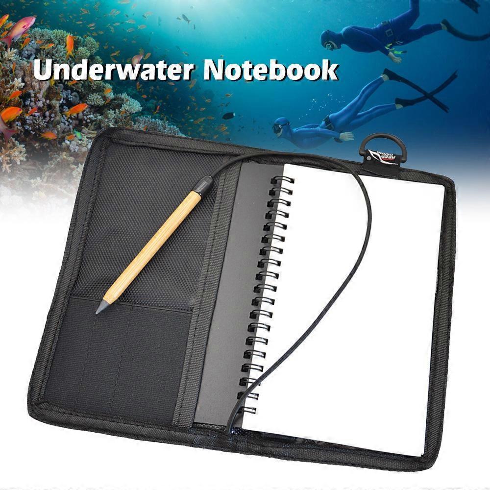 Waterproof Notepad Diving Paper Notepad Underwater Notebook for Scuba Diving Snorkeling
