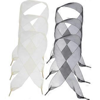 6pcs Wide Flat Colored for Sneakers Soft Ribbon Shoe Laces Vibrant Colors for-brnv