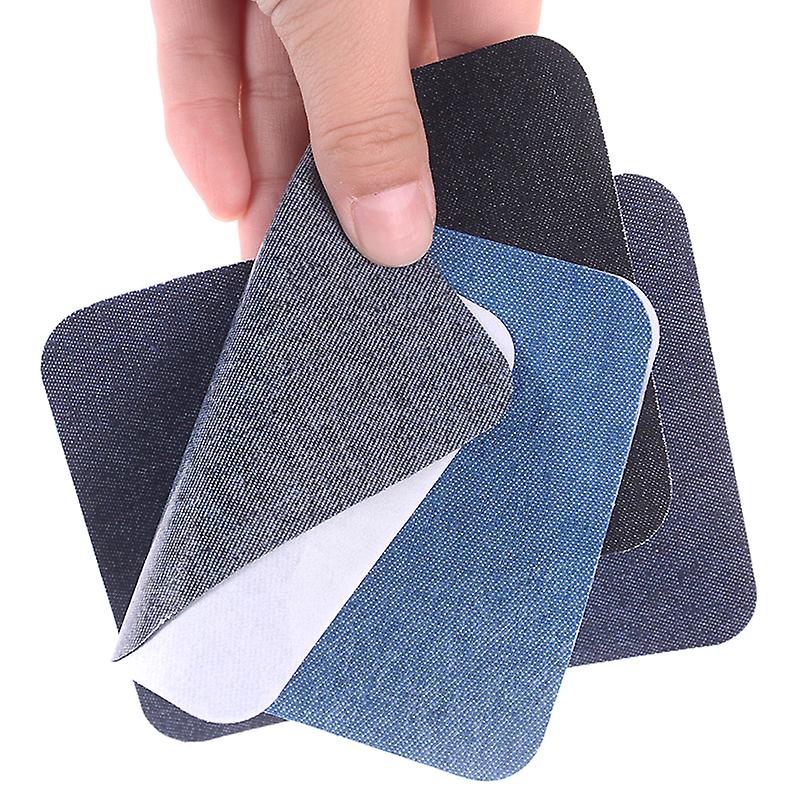 12pcs Jeans Patch Iron On Patches Repair Patchwork For Clothes Stickers Sewing