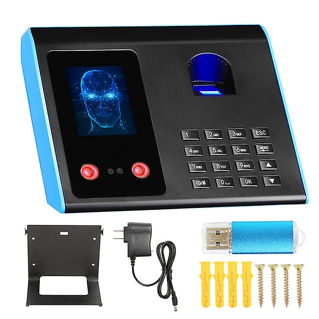 Fingerprint Attendance Machine, 3in1 Business Fingerprint Scanners Face Recognition Password Attendance System For Employee