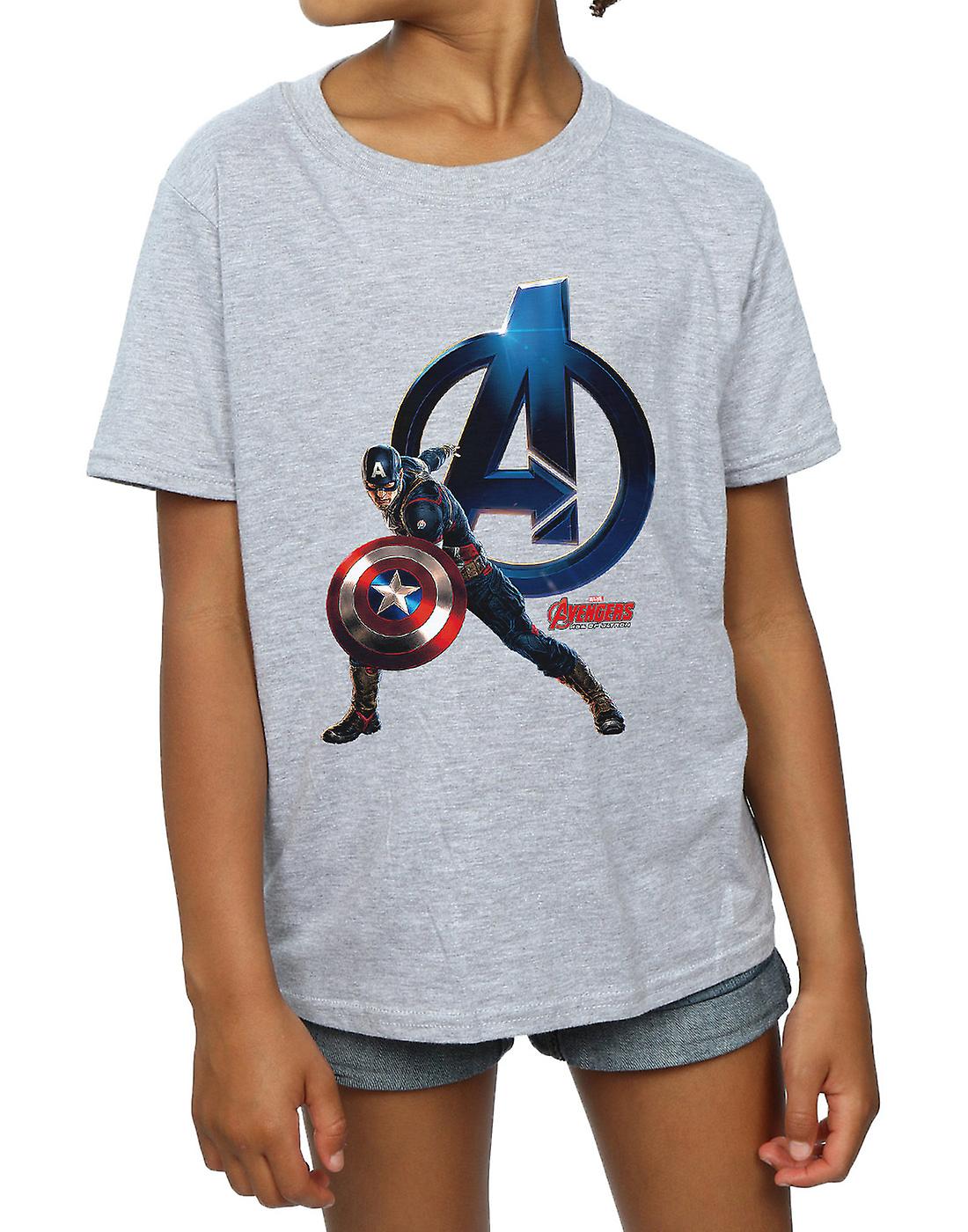 Captain America Maglia Iron Man Donna Maglietta Avengers On Sale