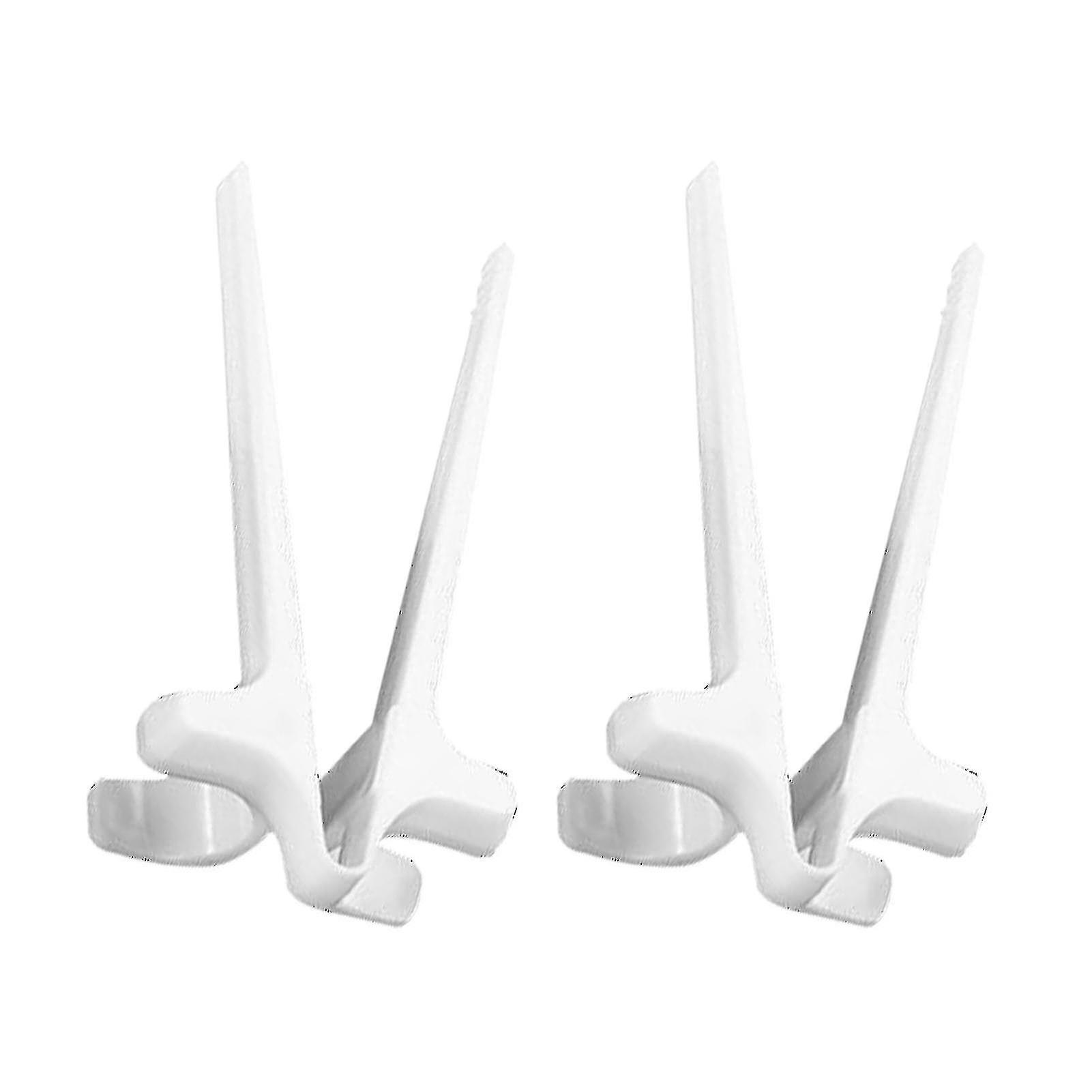 2pcs δάχτυλο chopsticks τροφίμων βαθμού αντι-παραμόρφωση πλαστικά δημιουργικά τσιπ πατάτας σνακ δάχτυλο δάχτυλο chopstick