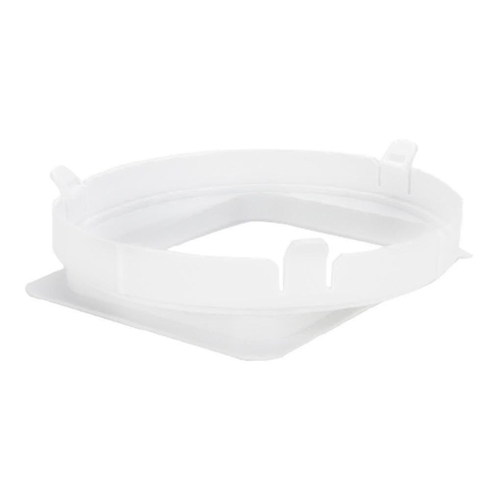 Adaptateur Fenêtre Pour Climatiseur Portable - Connecteur Tuyau Diamètre 13 Cm - Plastique Blanc - Compatible Avec La Plupart Des Climatiseurs Mobiles