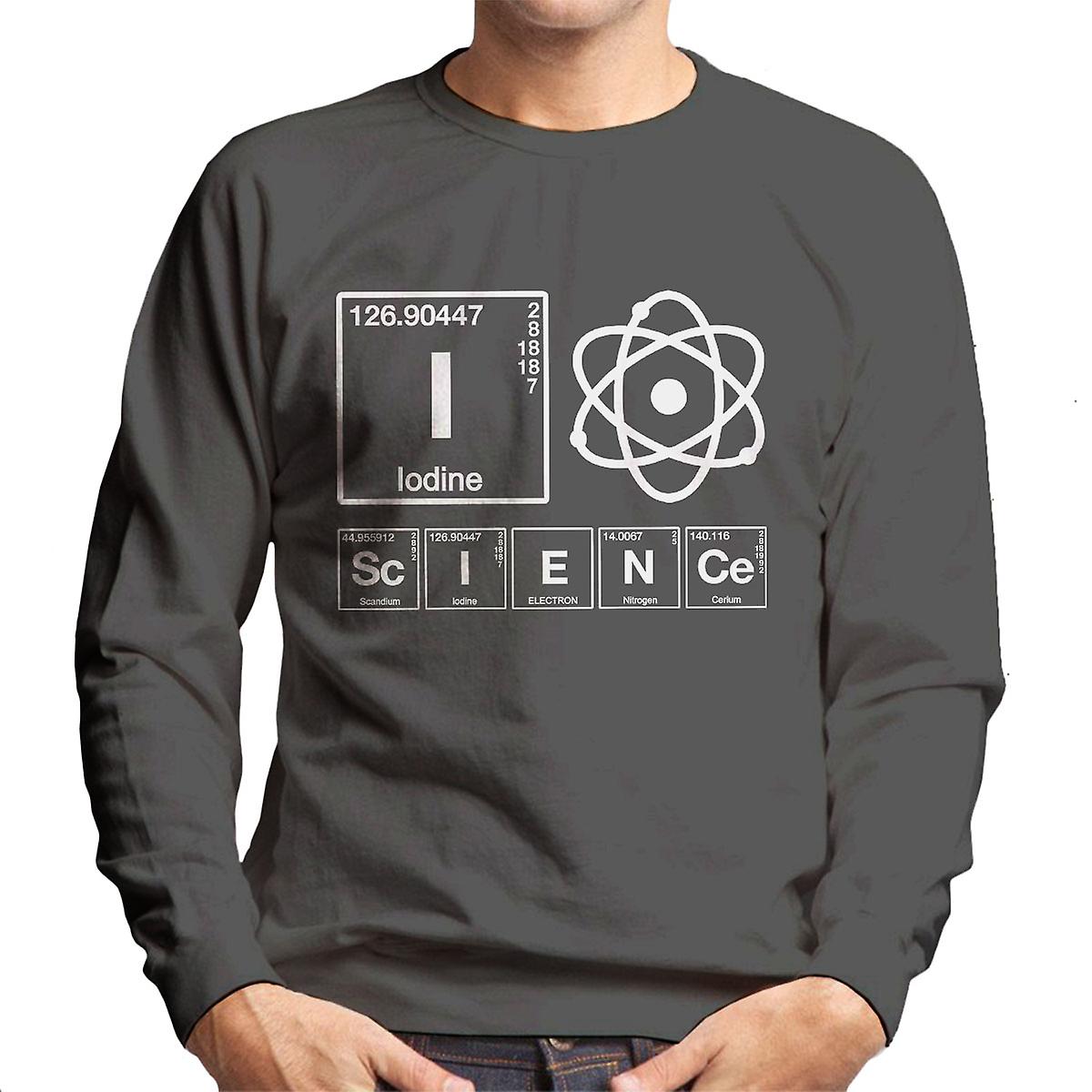 Element van liefdevolle wetenschap mannen Sweatshirt