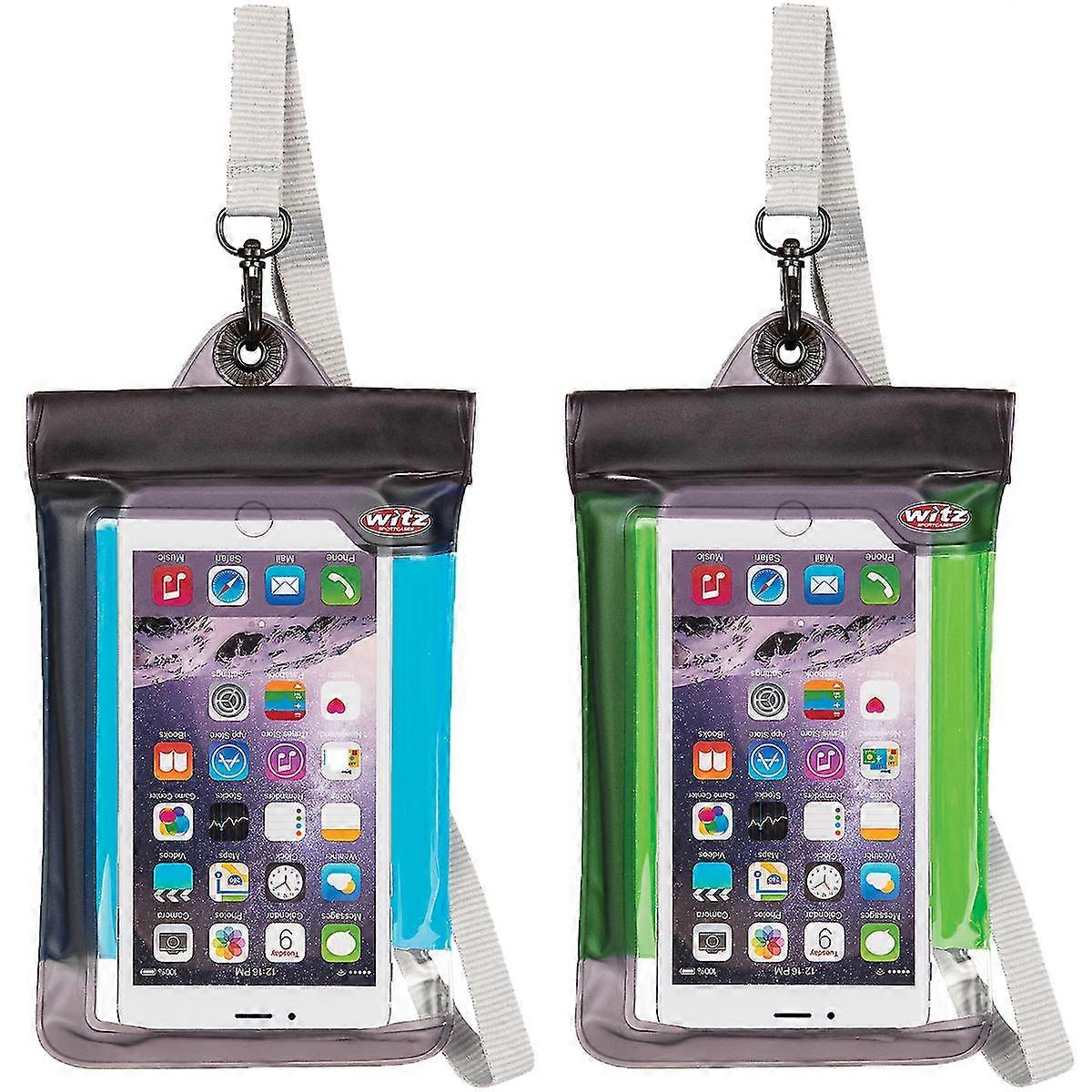 Witz Lightweight Waterproof Smartphone Soft Pouch with Removable Strap