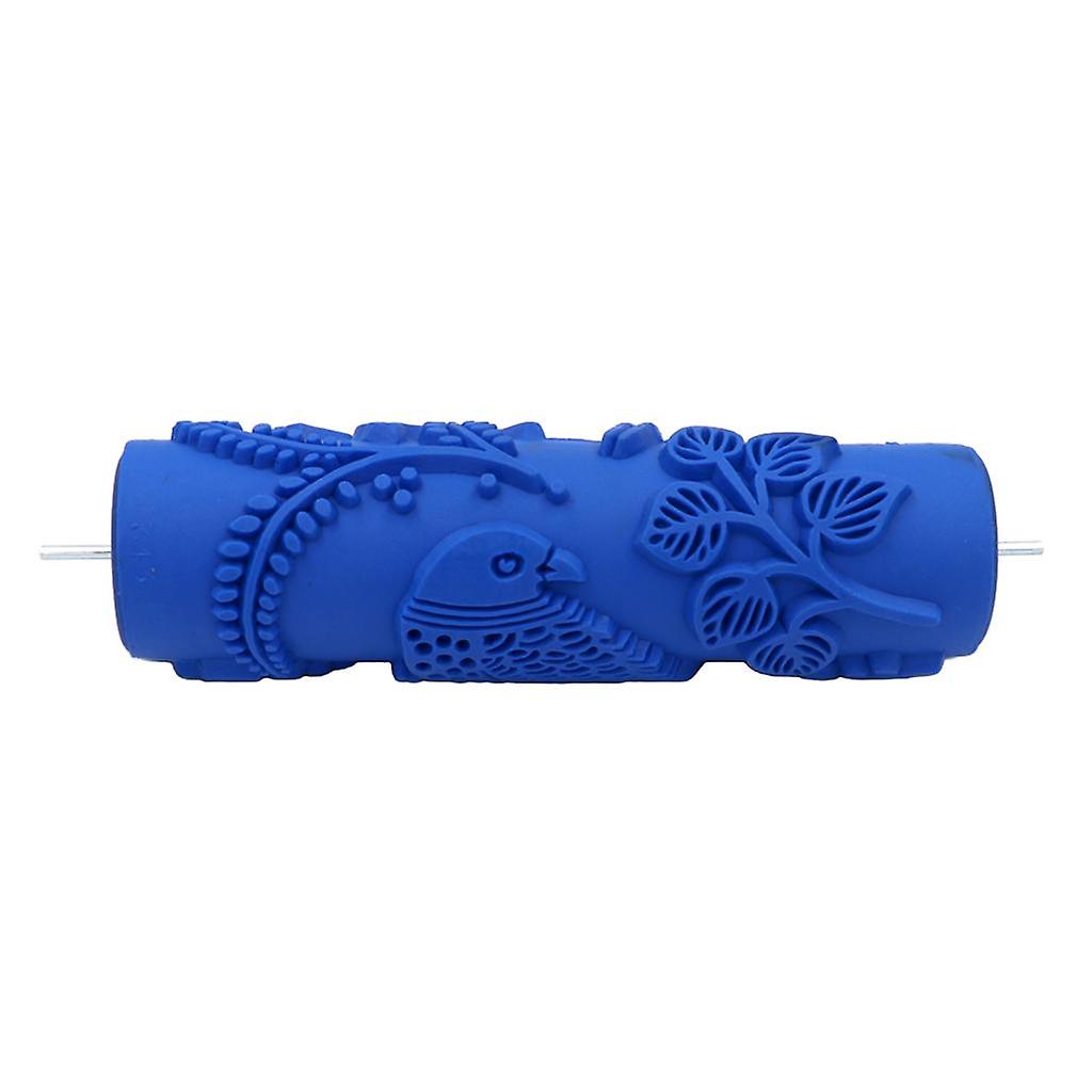 7inch blue rubber rollers