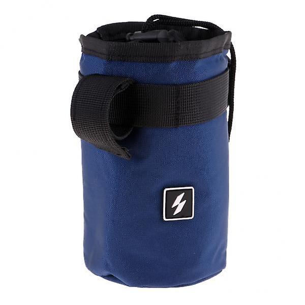 3xBike Kettle Holder Pouch Front Handlebar Hanging Water Bottle Bag Dark Blue