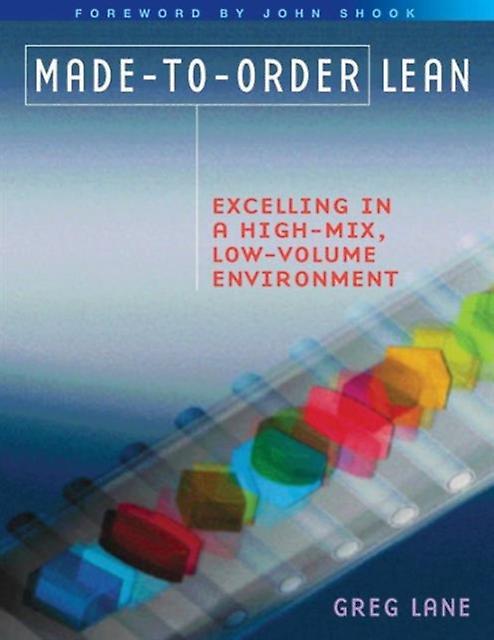 Madetoorder Lean by Greg Lane Paperback Book