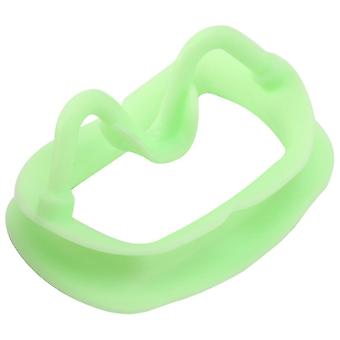 Verde Nuevo 1pc Retractor dental Silicio Labio intraoral Mejilla Retractor Abrebocas Mejilla Expandir abolladura