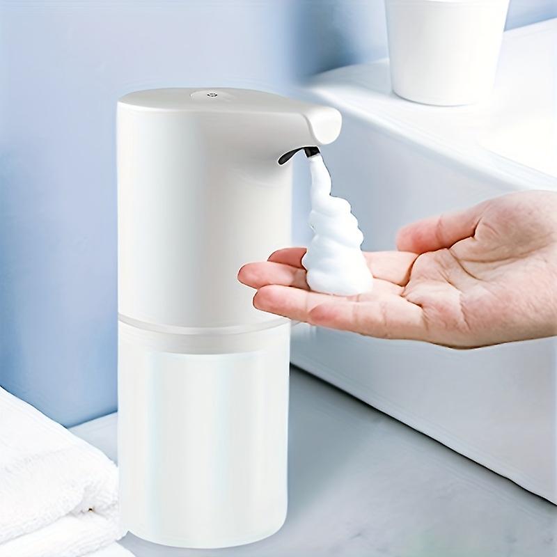 Experience The Ultimate Hand Washing With Our 1pc Automatic Induction Soap Foam Dispenser - Usb Rechargeable 025s Infrared Sensor Perfect For Home B