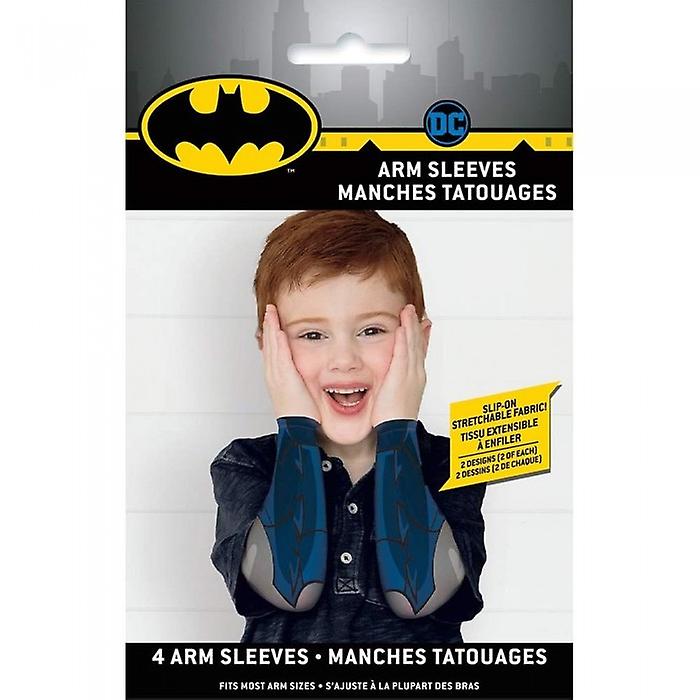 Batman Childrens/Kids Polyester Arm Sleeves (Pack of 4)