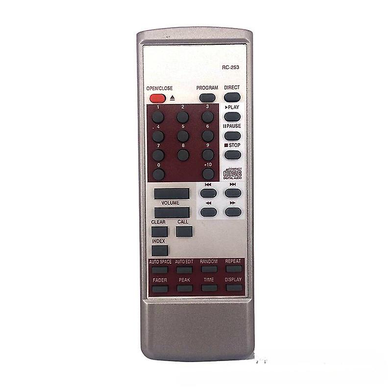 Remote Control Compatible With Rc-253 Denon Amplifier Cd Player Rc-253 Dcd2800 1015cd