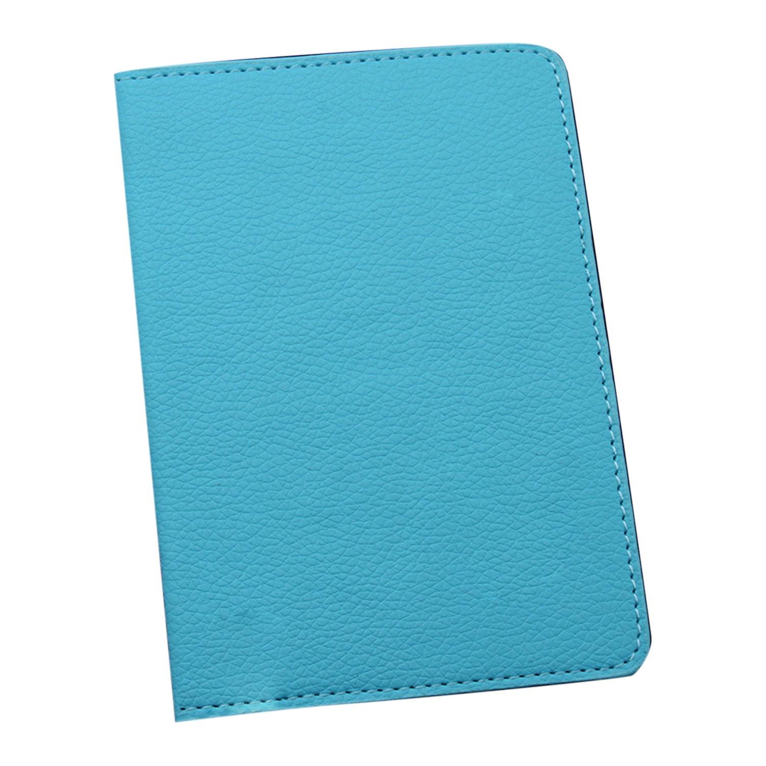 Solid Color Portable Passport Case ID Card Cover Holder Protector Organizer