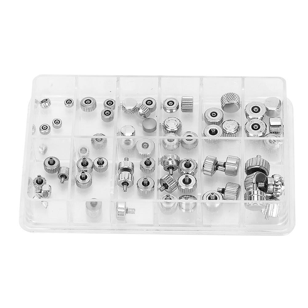 Stainless Steel Watch Crown Chronograph Button Watch Replacement Accessory