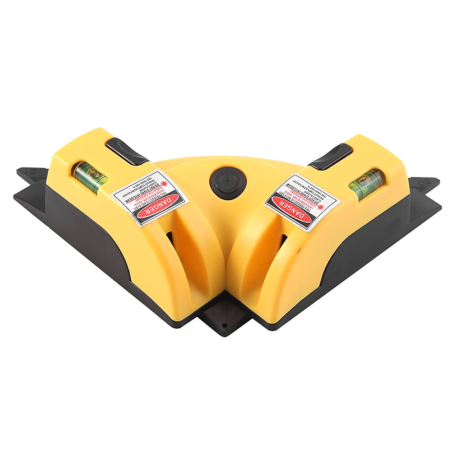 Right Angle 90 Degree Vertical Horizontal Laser Line Projection Horizontal Level Alignment Layout Tool