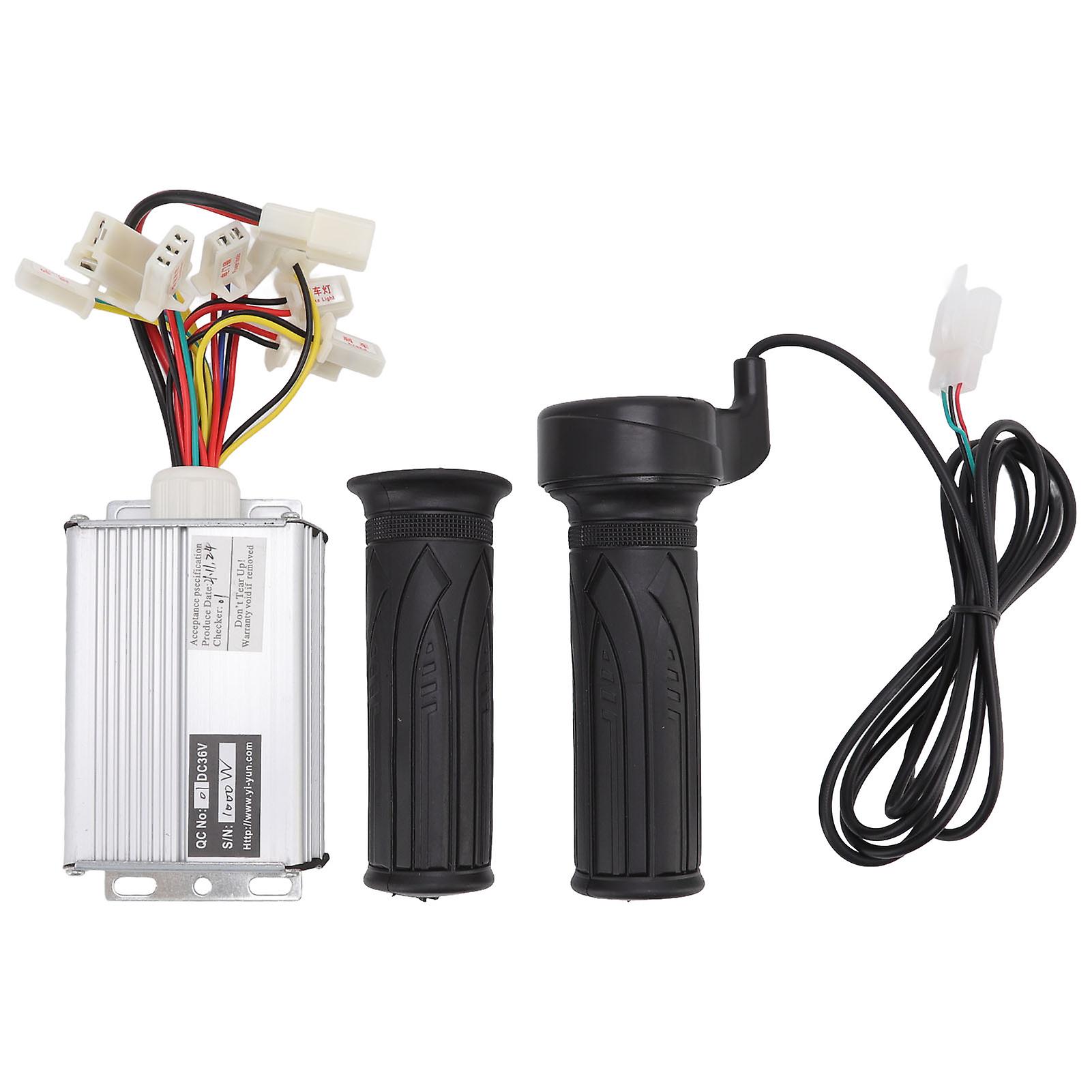 36V 1000W Bürstenmotor-Controller-Gasgriff-Kit für Elektromotorräder, Fahrräder, Dreirad-Roller