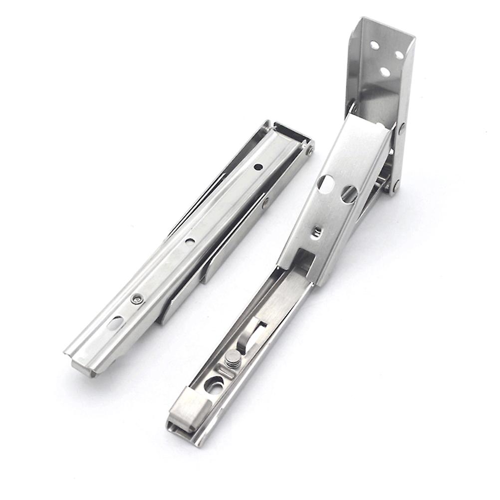 Stainless Steel Triangle Spring Folding Shelf Bracket Wall Mounted Triangle Shelf Bracket