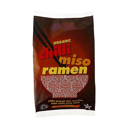Pasta Ramen of Brown Rice with Miso and Chili without Gluten BIO 80 g
