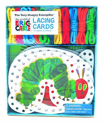 The World Of Eric Carletm The Very Hungry Caterpillartm Lacing Cards Paperback Book