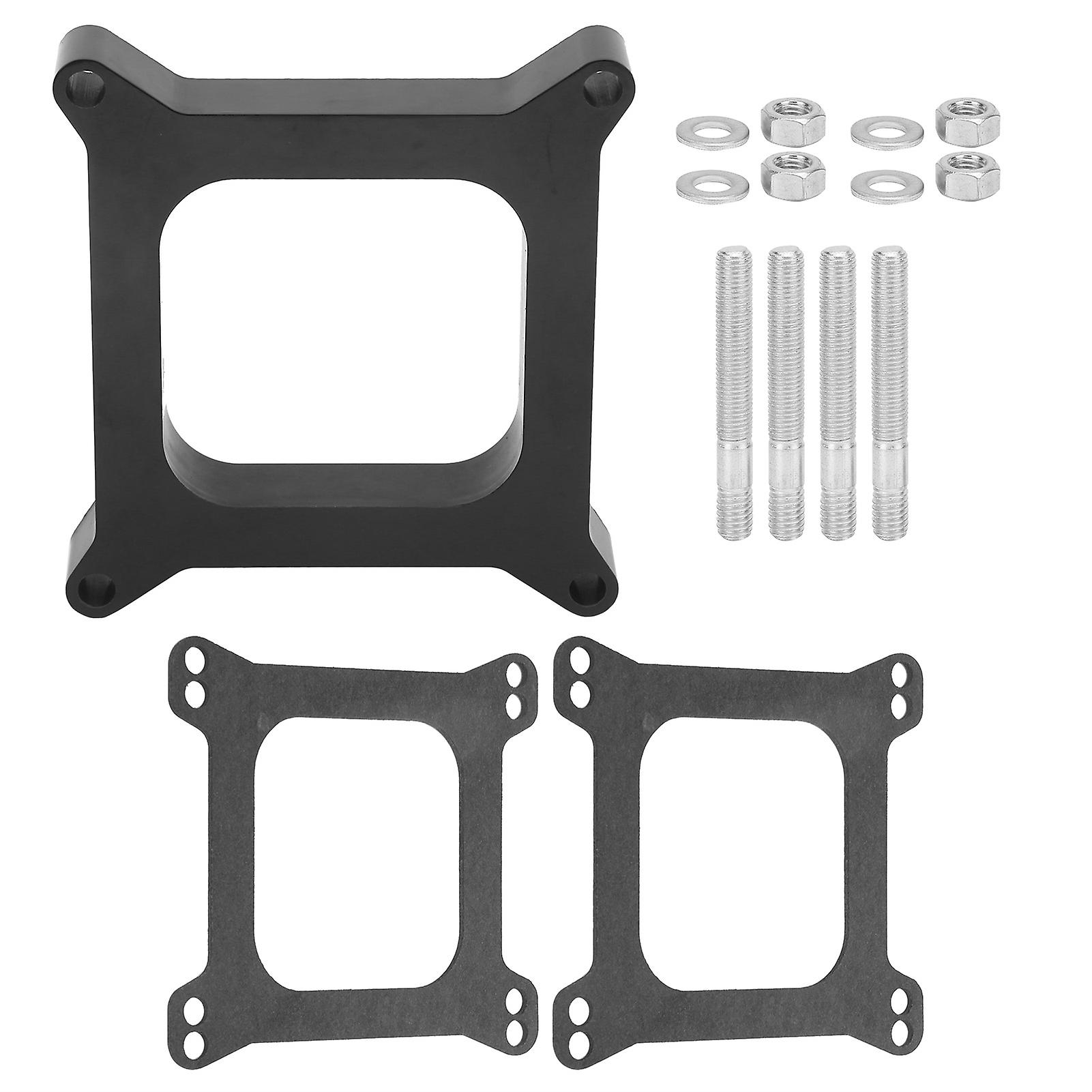 Set of 3 1" Open Center Style Carburetor Spacers for Chrysler Mopar 4 Cylinder Engine