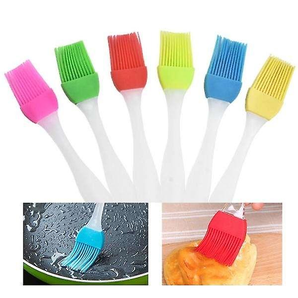 3-pakning Silikonbørste til matlaging, brødbørste, bakebørste
