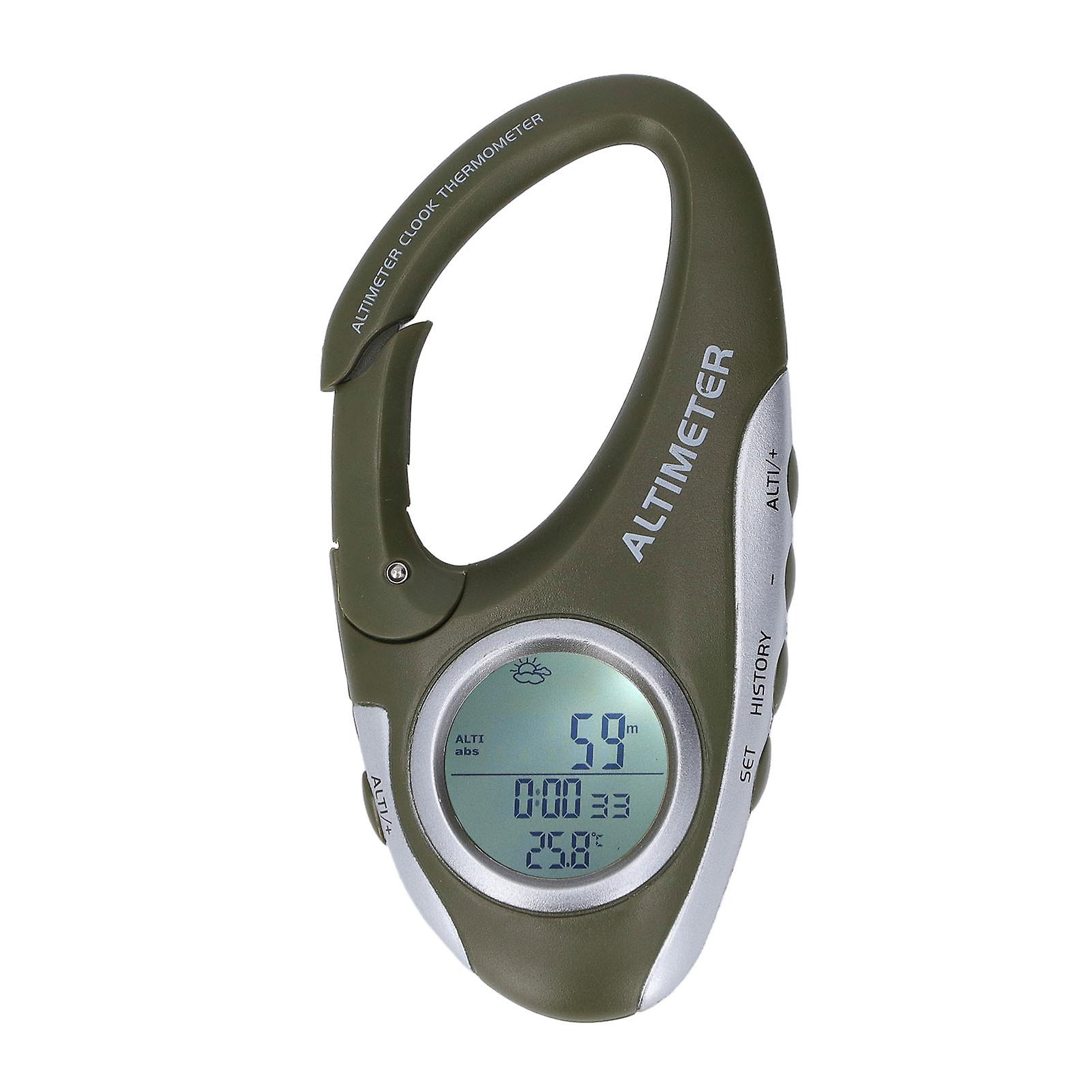 Digital Altimeter Barometer Multifunctional ABS Housing Backlight Altitude Barometer for Outdoor Sports