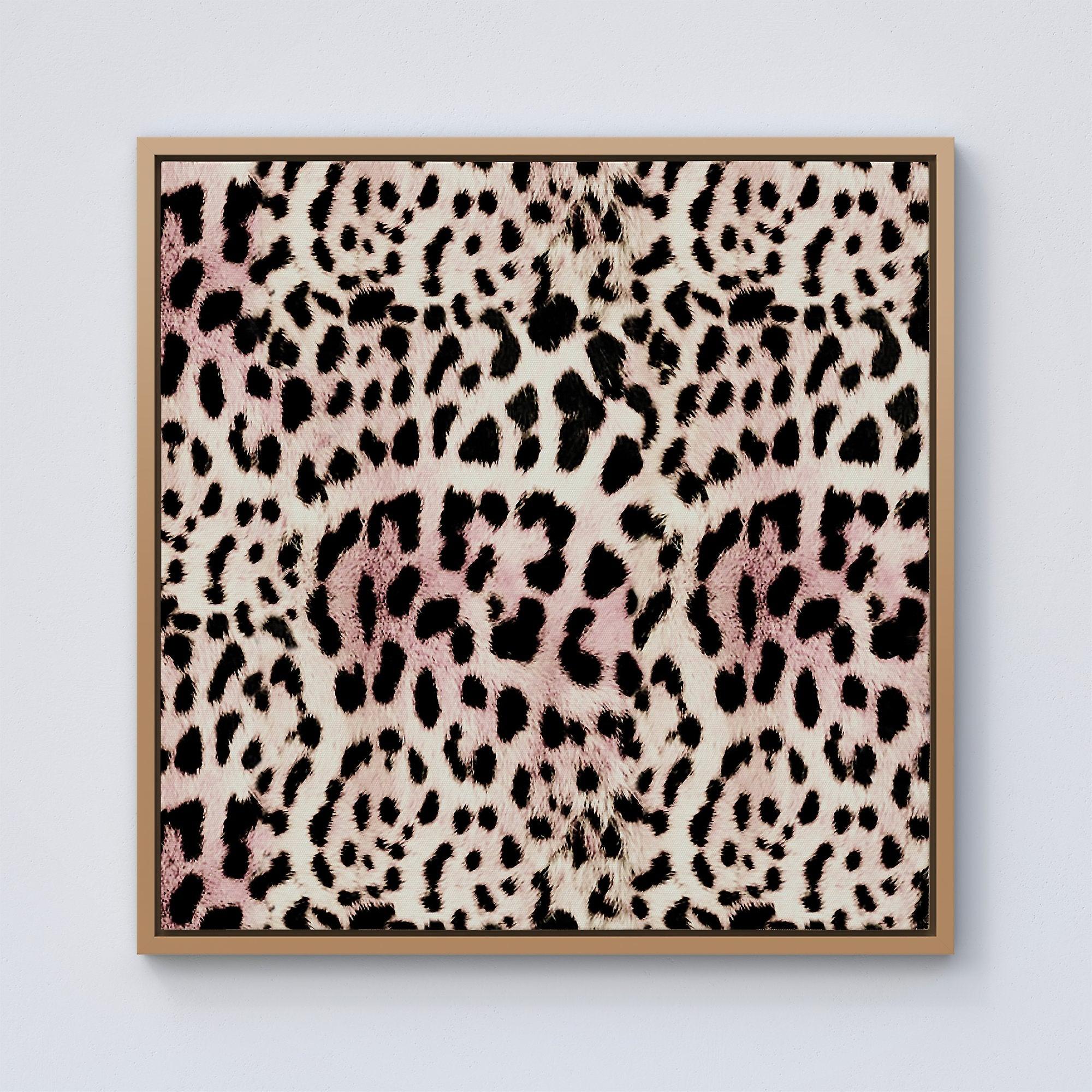 Leopard Hide Framed Canvas