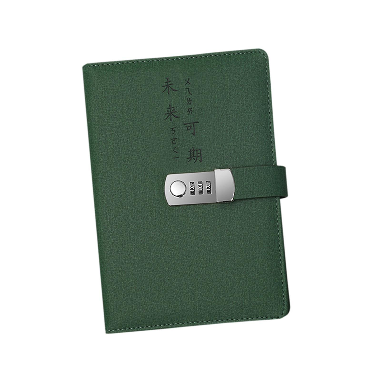 Diary with Lock Multifuctional Password Lock Diary for Business Office Women
