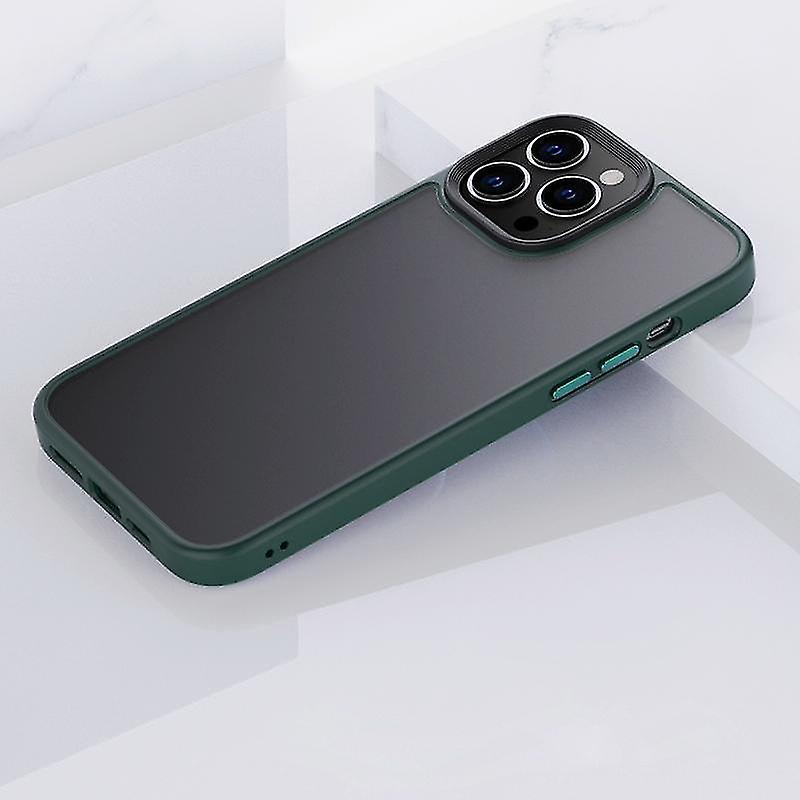 For Iphone 13 Pro Frosted Back Shockproof Phone Case