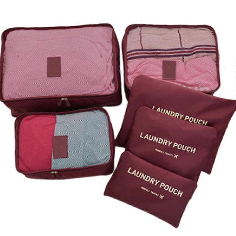 Travel Organizer Set For Suitcase And Wardrobe