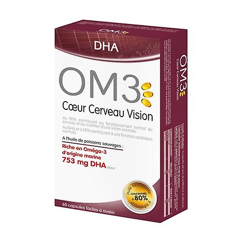 OM3 DHA Heart Brain Vision 60 tablets
