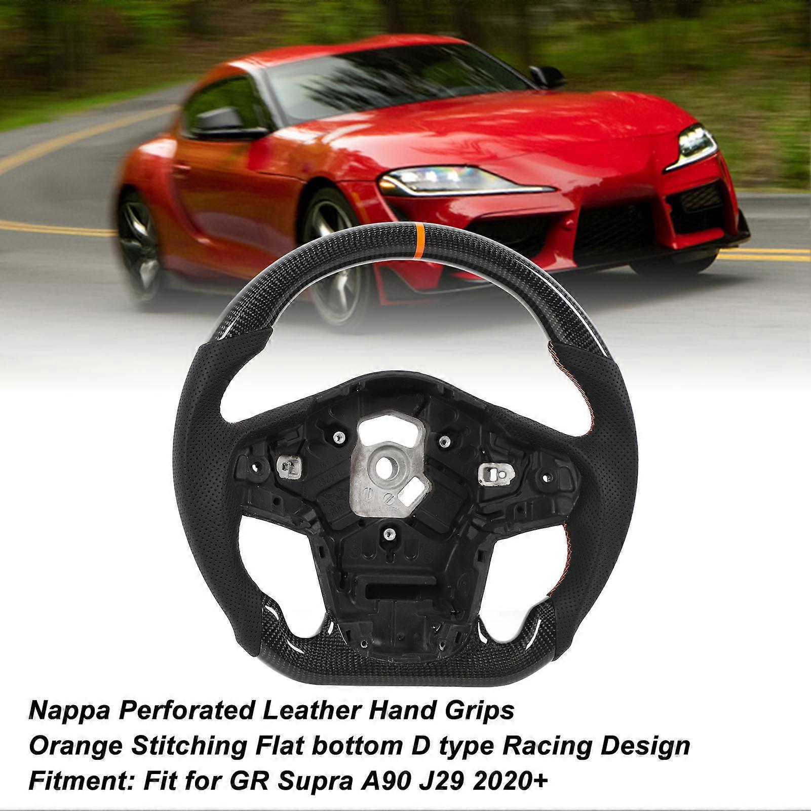 XT-D Race-Light Carbon Fiber Steering Wheel for Supra A90/A91 main image 1