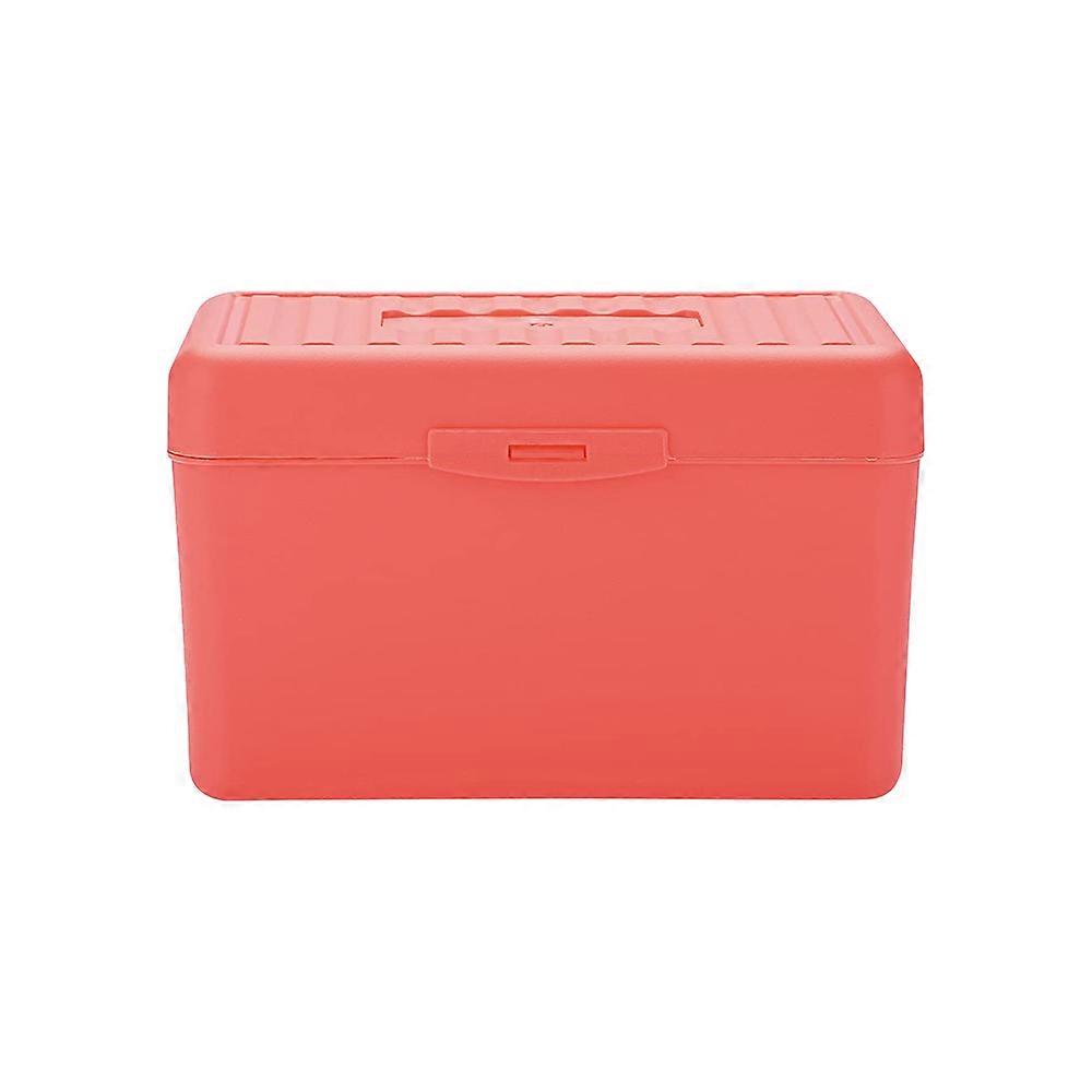 Stackable Flip Top 3 x 5 Index Card Box Holder, Card Capacity Box, Desktop storage box 14.5*8.5*9cm