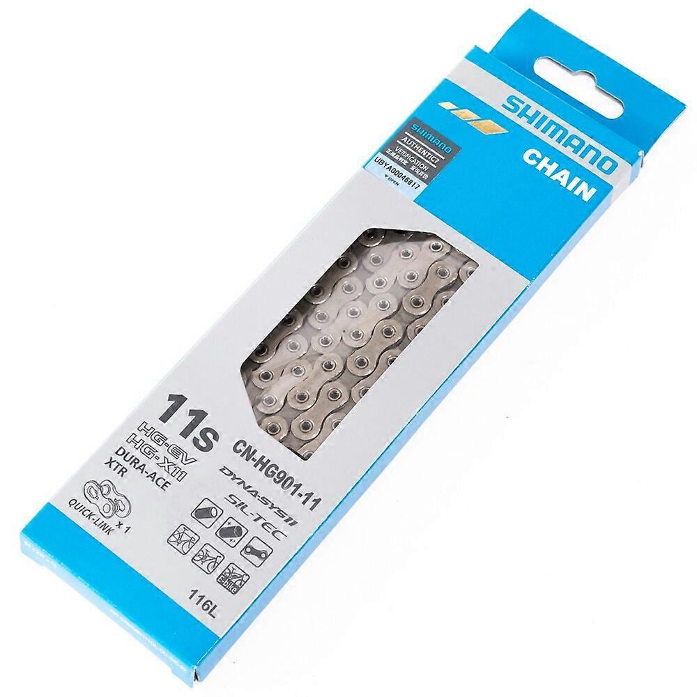 CN-HG901-11 11S SHIMANO DURA-ACE XTR HG-EV HG-X11 QUICK-LINK DYNA-SYS11 SIL-TEC BICYCLE CHAIN